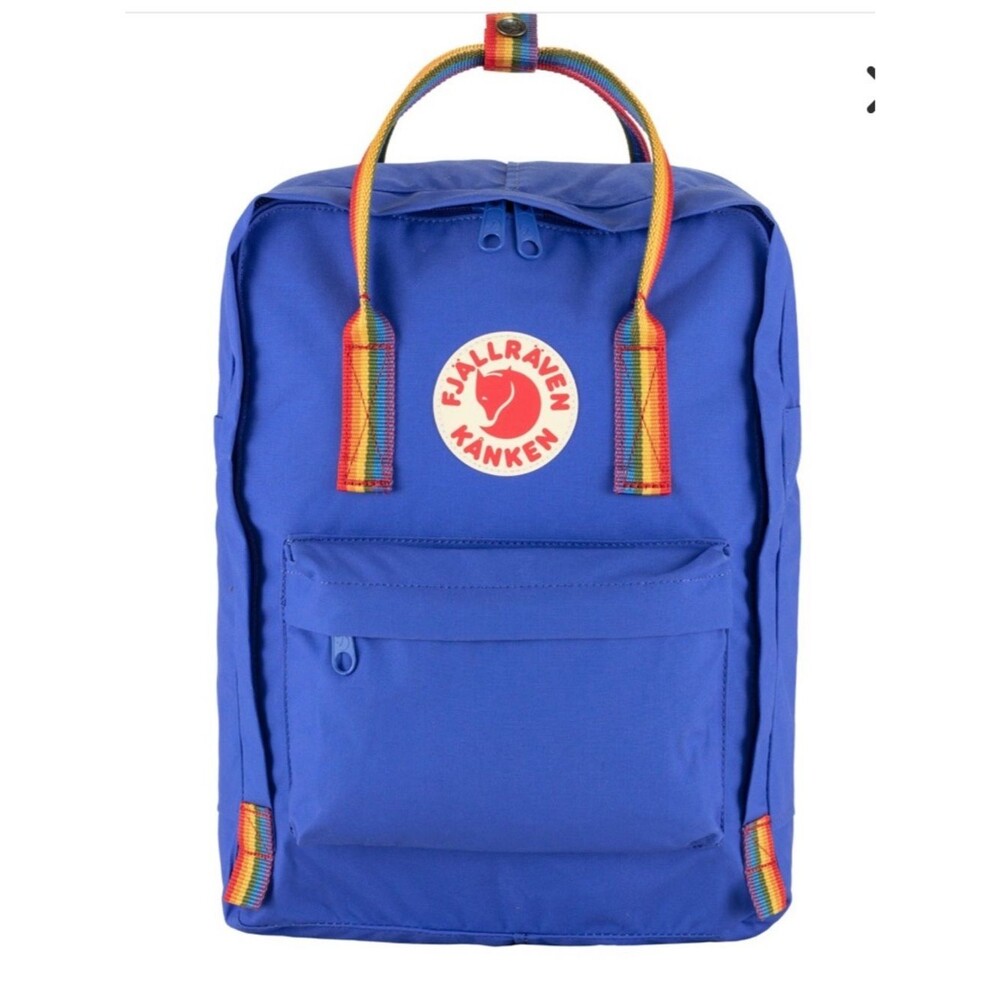 Special Edition Fjallraven Kånken Blue Rainbow straps Sold Out Online.